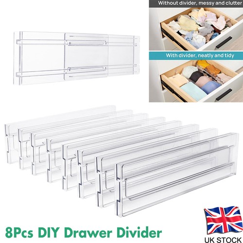 8pcs drawer divider - 8pcs,