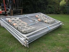 14 heras fence panel feet Used