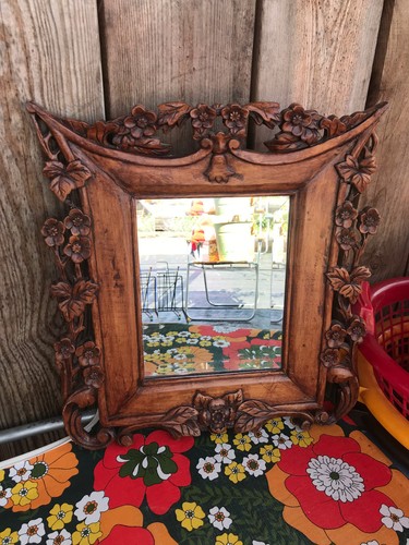 Vintage ornate wooden - vintage,