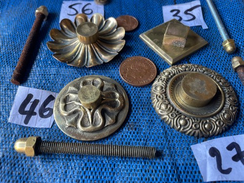 Large cast brass - 1x, door