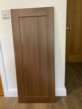 KITCHEN DOOR - DARK WALNUT COLOUR 500mm WIDE X  1200mm  HIGH STOCK DZ682