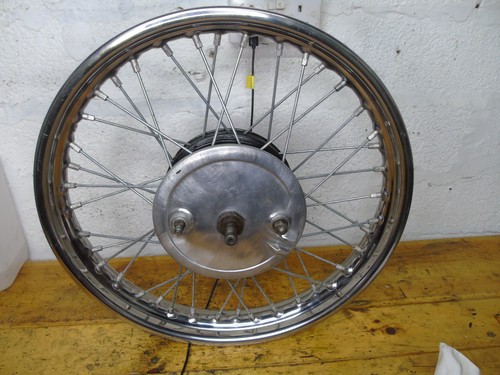 Bsa c15 250 front wheel - c15,