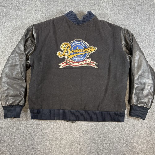Vintage leather jacket - leather,