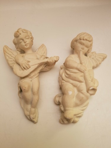 Set vintage cherub wall - set,