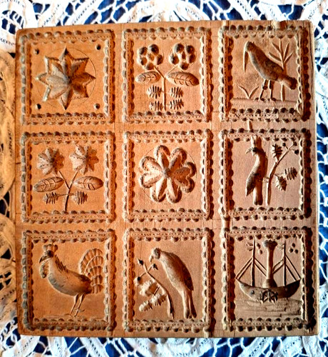 Rare wooden german springerle - rare,