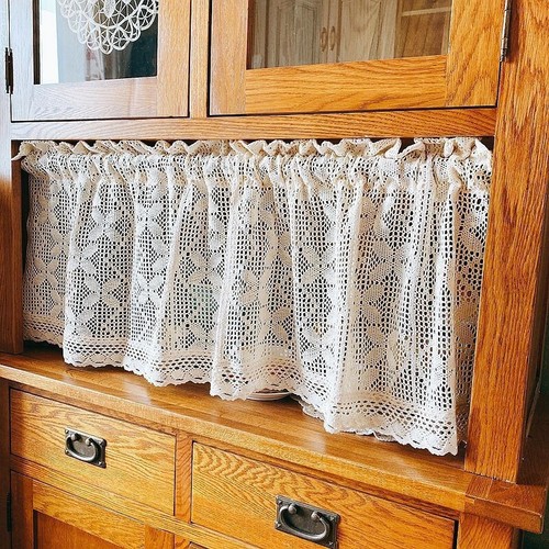 Vintage hand crochet sheer - crochet,