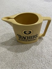 1970’s Wade PDM England Teacher’s Highland Cream Scotch Whisky Ceramic Water Jug