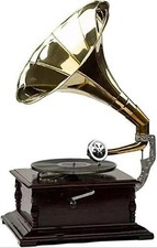 Antique HMV Gramophone Fully