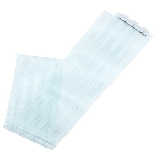 Pvc door curtain sky blue - pvc,
