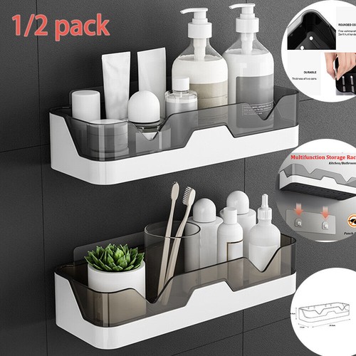 Plastic shower shelf - 2x,