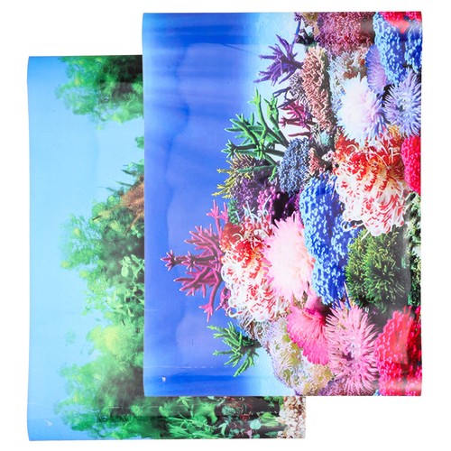 Pcs aquarium background pvc - pcs,