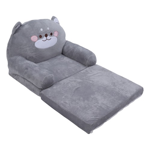 Kids sofa gray dog - kids, style