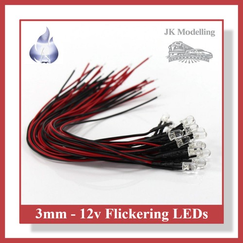 Flickering 3mm pre wired - flickering,