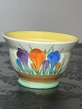 Clarice Cliff Crocus Small Sugar Bowl Rare