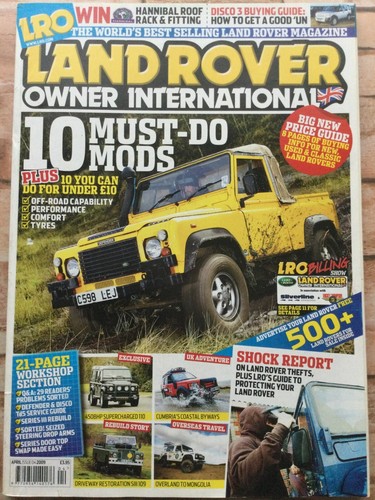 Land rover owner international - land,