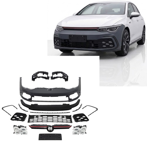 Front bumper with sra led - with,