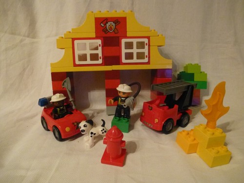 Lego duplo 6138 first fire - duplo,