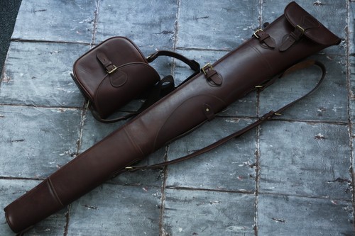 Leather gun slip - cartridge, bag