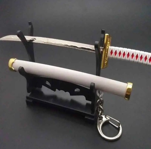 Samurai sword keyring - samurai,