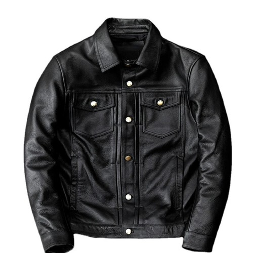Men real leather - men's,