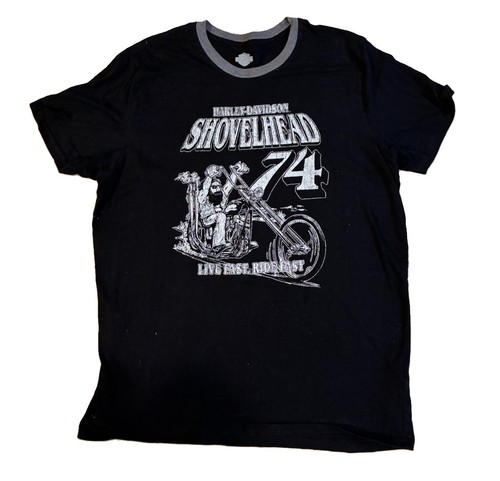 Harley davidson shovelhead - harley, 74