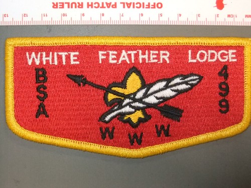 Boy scout 499 white feather - white,