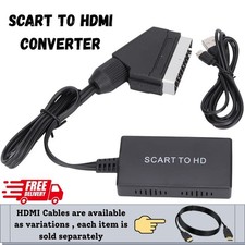 SCART to HDMI Converter Cable