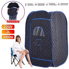 Portable Steam Sauna Spa Room Full Body Slimming Detox Therapy Tent Indoor Chair