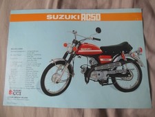 Suzuki A50 - AC50 A4 Brochure