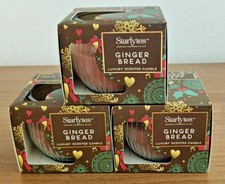 🎄1pc Luxury Scented Starlytes Candle – Gingerbread – Boxed | Xmas Santa Gift