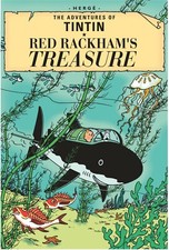 Red Rackham's Treasure Adventures of Tintin Egmont By Herge Paperback NEW