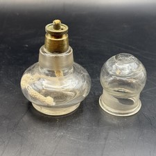 Vintage glass spirit burner