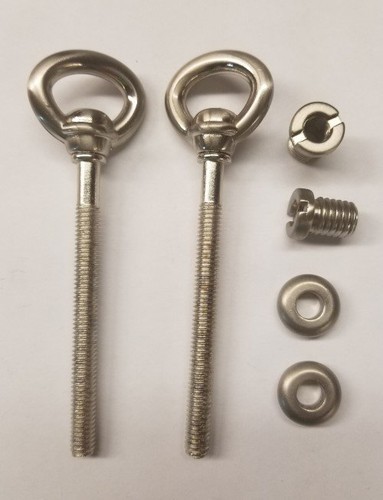Satin nickel steel cheval - satin,