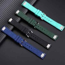 Fluoro Rubber Watch Strap for