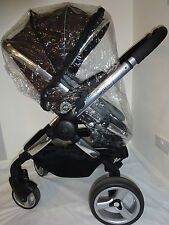 New RAINCOVER Zipped to fit iCandy Peach Carrycot & Seat Unit pushchair