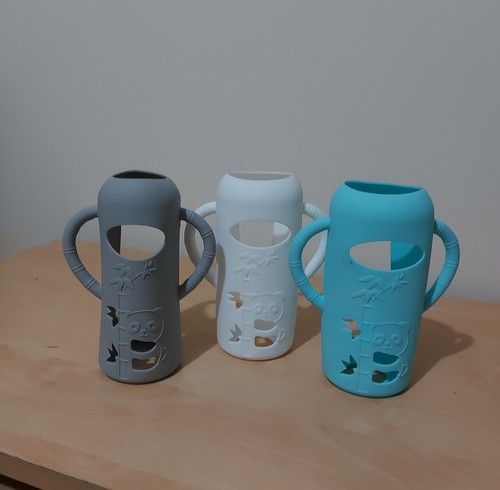 Baby glass bottles holder - glass,