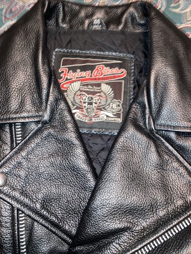 Vintage flying bikes leather - vintage,