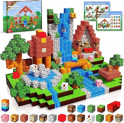 Magnetic building blocks - building,