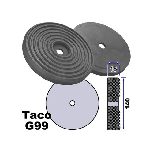 Rubber pad car lift elevator - pad,