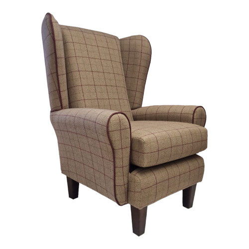 Wing back queen anne - wing,