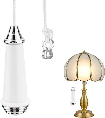 Ceramic bathroom light pull - bathroom,