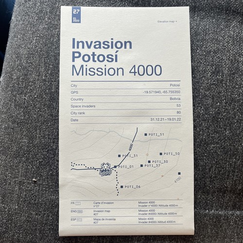 Invader map invasion potosi - ,