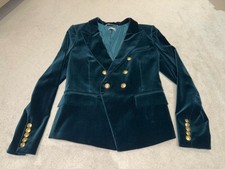 HUNKY DORY Green Velvet Jacket