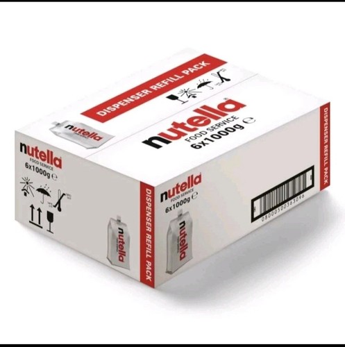 1kg nutella pouches - 6×1kg,