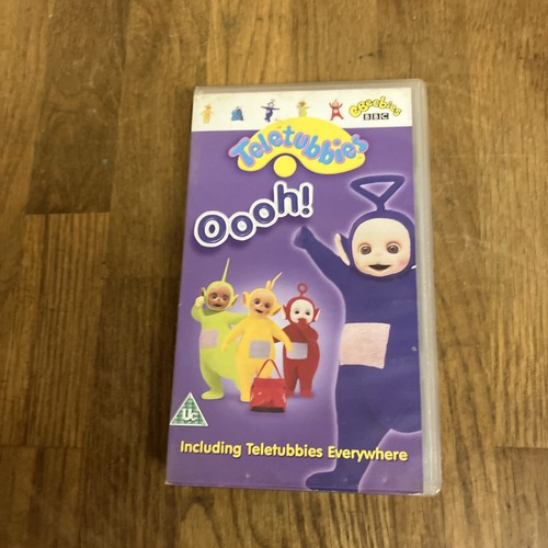 Teletubbies oooh vhs tape - oooh!,