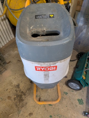 Ryobi electric garden shredder - ryobi,