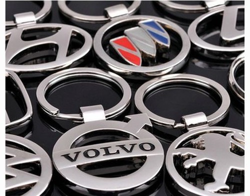 Car logo key chain - logo, keychain