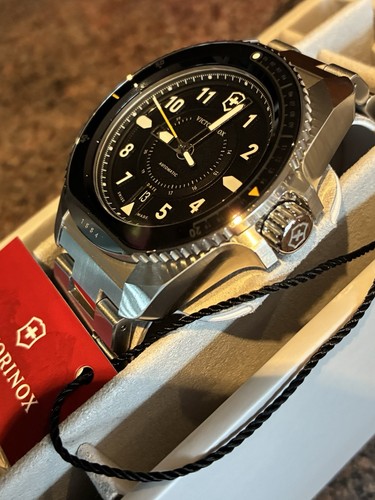 Victorinox black dial journey - dial,