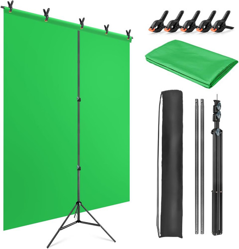 Green screen background with - green,