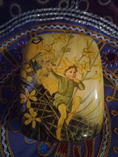 Vintage kashmiri papier mache - vintage,